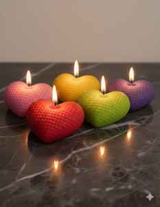 Vela Aromática de Cera de Soja con Forma de Corazón Hecha a Mano, Aroma de Lujo, Mejor Precio, Vela para el Día de San Valentín, Decoración del Hogar, Regalos, Mejor Precio al por Mayor - Product Image 6