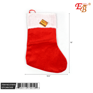 16 \ "Navidad Santa Claus calcetines bordados 240PCS/cartón patrón impreso - Product Image 1