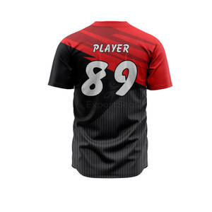 Conjunto de uniformes de béisbol personalizados para clubes escolares y ropa deportiva con logotipo de pantalones de Jersey transpirable y nombre de número de Jugador - Product Image 5