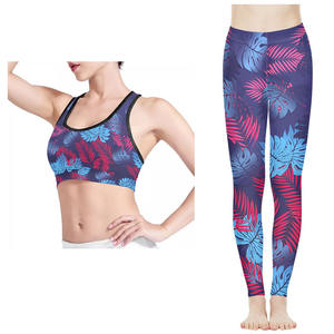 Meilleur ensemble de yoga respirant personnalisé à fort impact par sublimation ensembles de yoga pour femmes sports salle de sport fitness - Product Image 2