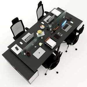 Mesa de Salón Uconcept HBUC032 de 4 Patas con Gabinete, 120x300cm, Estilo de Diseño Contemporáneo, Fabricada en Madera de Caucho, Requiere Ensamblaje de Patas - Product Image 3
