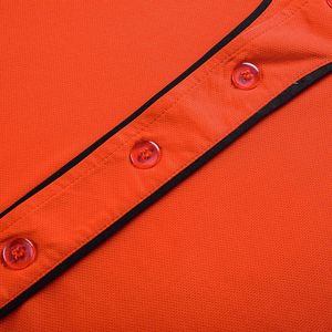 Camiseta de béisbol y softbol para hombre de nuevo diseño, camiseta roja con poliéster transpirable negro, conjunto de ropa de béisbol y softbol - Product Image 3