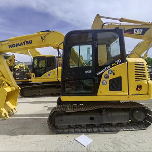 Excavatrice Komatsu PC70 d'occasion, petite excavatrice, excavatrice à chenilles mécanique d'occasion, Komatsu PC56, Komatsu PC60, Komatsu PC78 - Product Image 1