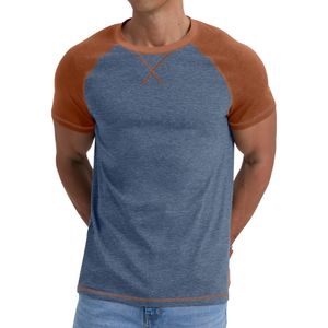 เสื้อยืดผ้าฝ้าย100% อินเทรนด์สำหรับผู้ชายใส่สบายเสื้อผ้าลำลองใส่ได้ทุกวันผ้าไมโครไฟเบอร์ระบายอากาศได้ดีผ้าทอโลโก้ได้ตามต้องการสำหรับยิม - Product Image 6