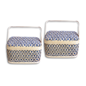 Cestas de regalo de bambú hechas a mano de los mejores productos: la opción ideal para una experiencia de regalo elegante, rústica y verde - Product Image 1