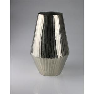 Vente chaude Designer Métal Fleur Vase De Luxe Fabriqué À La Main Décor À La Maison Personnalisé En Laiton et En Aluminium Nickelé - Product Image 2