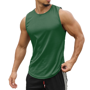 Camiseta sin Mangas de Algodón Transpirable para Hombre, Ropa Casual para el Hogar, Camiseta sin Mangas Minimalista para Hombre, Chaleco Informal de Tela Suave, OEM - Product Image 6