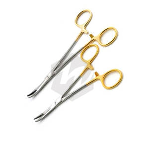 Tijeras portagujas Olsen Hegar, puntas curvas de carburo de tungsteno dentado, instrumentos médicos de acero inoxidable de grado quirúrgico - Product Image 5