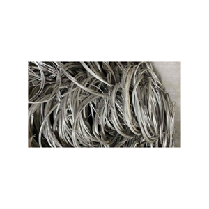 Chatarra de alambre de aluminio fundido, materia prima duradera ligera no ferrosa reciclada de alta pureza para fundición industrial en fábrica - Product Image 4