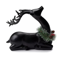 Technique de moulage de sculpture d'art en métal Design antique et moderne plaqué argent pour Noël et la décoration intérieure
