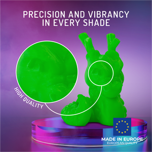 WINKLE PLA HD Filament Fluorescent 1.75 มม. 1 กก. สำหรับเครื่องพิมพ์ 3 มิติ FDM พิมพ์ง่าย คุณภาพยุโรป ผลิตในสเปน - Product Image 2