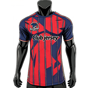Camiseta de Fútbol Americano Personalizable con Precio de Fábrica, Impresión por Transferencia de Calor en Jacquard de Poliéster, Versión de Jugador, Uniforme de Equipo - Product Image 1