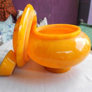 ชามตกแต่งแบบฝังมุกทำด้วยมือสุดหรูเครื่องใช้บนโต๊ะอาหารในโรงแรมออกแบบตามขนาดตามต้องการของขวัญงานเทศกาลระดับพรีเมียม - Product Image 6