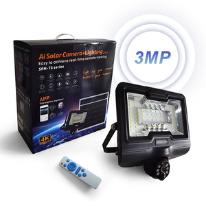 Ngoài trời đèn pha <span class=keywords><strong>IP65</strong></span> 6000K 600W <span class=keywords><strong>LED</strong></span> Flood Light sạc năng lượng mặt trời lũ máy ảnh đèn - Product Image 3