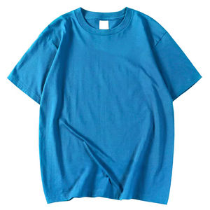 T-shirt décontracté pour homme en coton 100% de haute qualité, col rond, manches courtes, respirant, prix de gros abordable - Product Image 3