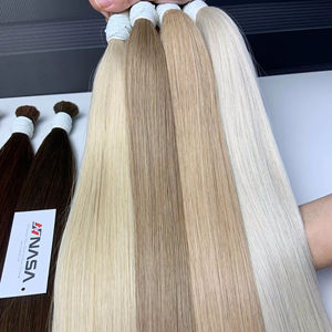 ผมต่อแบบชาวเวียดนามยาว16นิ้วจมน้ำตายสองชั้นสไตล์คลื่นธรรมชาติ100กรัม - Product Image 1