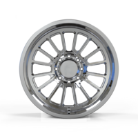 Jantes de camion forgées sur mesure 22x10 24x10 24x12 24x14 26x12 26x14 26x16 28x16 polies 8x170 8x180 pour Range Rover