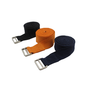 Correa de algodón transpirable extra larga para yoga, diseño amigable con la piel para fitness diario y soporte de yoga - Product Image 2