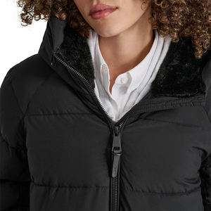 Cotton Bubble Padded Coat Ladies Winter Wrap Duvet Long Plus Size Custom Women Vest Longline Sleeveless - Product Image 4