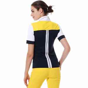 Camisas de vestir informales para mujer al por mayor, Jersey de punto transpirable y duradero de algodón 100% de nuevo estilo para Polos - Product Image 2