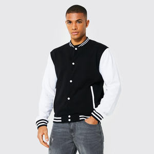 À la main Varsity Letterman Baseball Collegiate Red Varsity Jacket avec manches en cuir Varsity Jacket pour hommes et femmes - Product Image 2