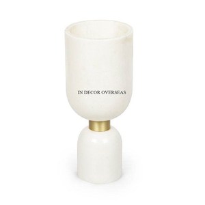 Vase à fleurs en métal de haute qualité poli brillant argenté à texture fantaisie unique avec base de designer plaquée or d'Inde - Product Image 5