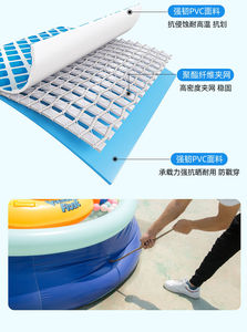 1-<strong>10</strong> People Family Inflatable Swimming <strong>Pools</strong> Above Ground for Backyard Outside Portable Blow up Swimming <strong>Pools</strong> for Kids Adults - Product Image 3