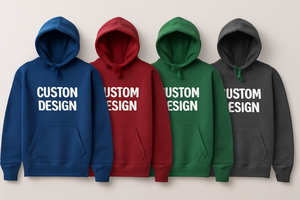 เสื้อฮู้ดหนาพิมพ์ลายวินเทจสีดำ350กรัมติดป้ายได้ตามต้องการ - Product Image 6