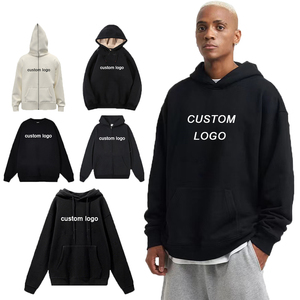 เสื้อฮู้ดดี้สตรีทแวร์ผู้ชายแบบขายส่ง ผ้าฝ้าย 100% พิมพ์ลายดิจิทัล พร้อมป้ายและแท็กส่วนตัว - Product Image 1