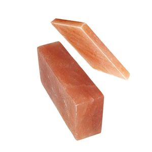 Azulejos de sal del Himalaya de superficie lisa, artesanías naturales para Spa, Sauna, paneles de pared de bienestar para sala de sal - Product Image 1