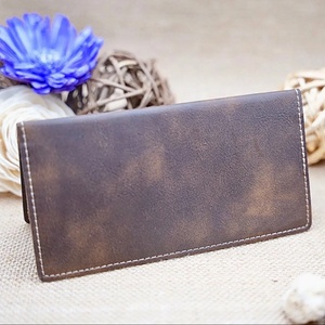 Porte-chèques de restaurant en cuir véritable vintage de haute qualité avec logo personnalisé, présentoir de factures, porte-menu, étui LCR-0050B - Product Image 1