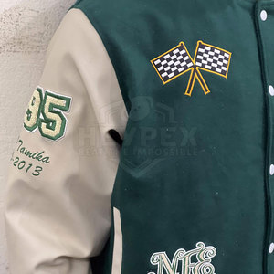 Veste universitaire sur mesure pour hommes dernière conception coupe-vent pour l'hiver veste universitaire Letterman personnalisée pour garçons - Product Image 6