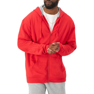 Adaptive zipper hoodie <b>neutral</b> profile soft hand feel relaxed casual tone universal wear for sale - Product Image 1