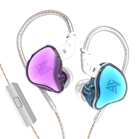 KZ EDC dans l'oreille HIFI Bass Sport Monitor casque filaire antibruit avec microphone
