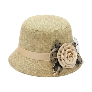 Sombreros de hombre Fisher personalizados más vendidos, sombreros de cubo de moda para hombres y mujeres, sombrero de cubo de Sol de lona de algodón blanco - Product Image 1