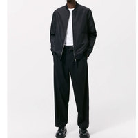 Blouson aviateur léger pour hommes et femmes coupe ajustée vestes de vol décontractées fines Blouson aviateur le plus vendu en gros