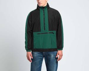 Veste coupe-vent pour homme, style décontracté, fermeture éclair intégrale, tissu imperméable et coupe-vent, capuche - Product Image 5