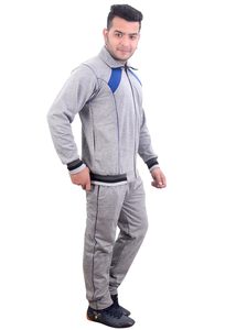 Tracksuits And Hoodie Set Jogger Light Grey Cotton <b>Jogging</b> <b>Suits</b> Track Sweat <b>Suits</b> Custom Tracksuits unisex soccer training set - Product Image 4