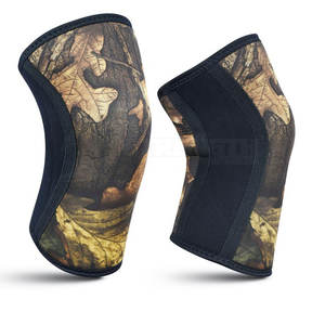 ชุดฟิตเนสแขนเข่า2025เข่าและข้อศอกยางยืดสำหรับยกน้ำหนัก - Product Image 1