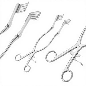 RETRACTOR 4X4 SHARP 30,0CM Instrumento quirúrgico recto de acero inoxidable Base del fabricante de Pakistán para - Product Image 1