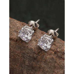 Compre Pendientes de Plata de Ley 925 de Primera Calidad para Mujeres y Niñas, Pendientes de Oro de 14K y Diamantes de Zafiro en Forma de Gota de Agua - Product Image 2