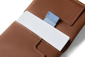 กระเป๋าสตางค์หนังแท้สำหรับผู้ชาย พร้อมระบบป้องกัน RFID ซับในโพลีเอสเตอร์ ดีไซน์แบบพับสองตอน ขนาดกะทัดรัด - Product Image 6