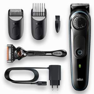 Tondeuse à cheveux et à barbe sans fil T9, étanche IPX7, alimentation USB, qualité professionnelle, réglable, pour utilisation en voiture - Product Image 3