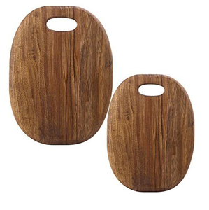 Conception de feuille personnalisée planche à découper pour la viande planche à découper en bois massif de qualité étonnante artisanat naturel fait à la main - Product Image 4