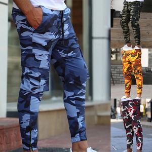 Men's High Waist Hip Hop Casual Track Pants Fashion Streetwear Cargo Joggers with Multi-Pockets New Popular Male Trousers Pants - Product Image 5