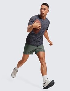 New Style Men 2 in 1 <b>Shorts</b> Cotton/Polyester Custom 3D Printing Thick Waistband <b>Zipper</b> <b>Pockets</b> Fitted <b>Shorts</b> Gym Training Wear - Product Image 4