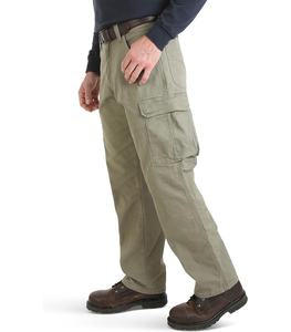 2023 Primavera Verano pantalones Cargo para hombres logotipo personalizado de alta calidad nuevo diseño moda estilo Casual cintura media PANA recta - Product Image 3