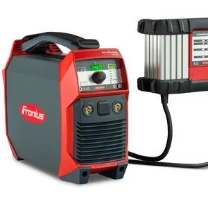 Machine à souder professionnelle portable MMA avec batterie Fronius Accupocket