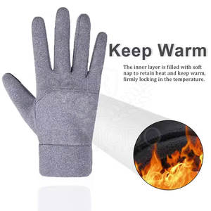 Gants chauds conçus pour les aventures arctiques avec un tissu coupe-vent et des gants chauds de confort thermique - Product Image 5