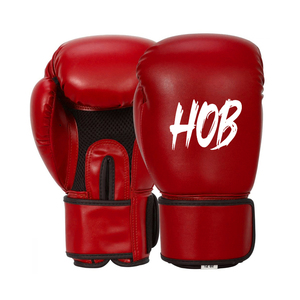 Logotipo personalizable Tamaños de competición Múltiples colores Material de PU de alta calidad Concursos de artes marciales Guantes DE BOXEO - Product Image 1
